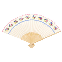 Tea Party Handheld Fan