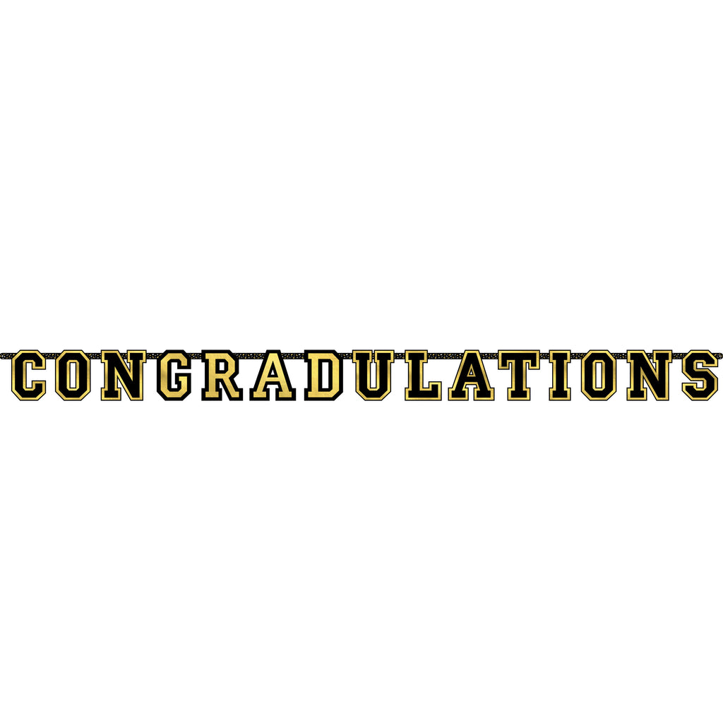 ConGRADulations Banner, 6 FT