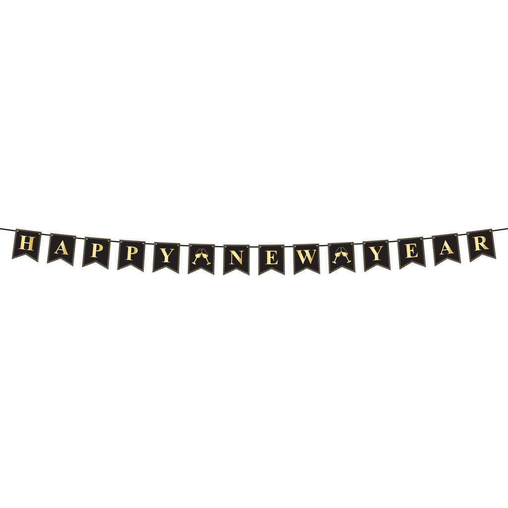 NYE Flag Banner, 7.2 ft