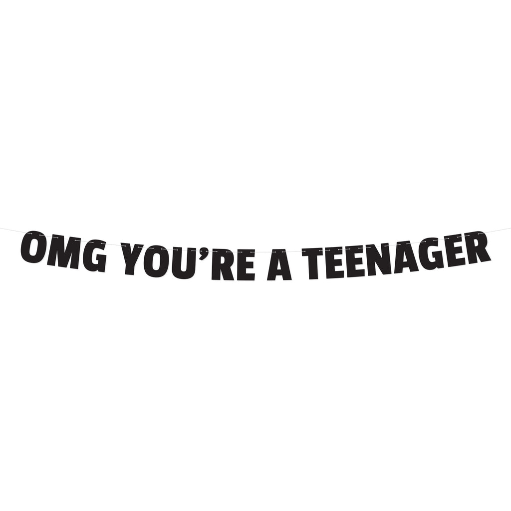OMG You're A Teenager Banner 9.1 ft