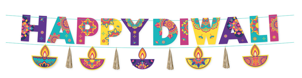 Diwali Banner 8.2 ft, 2-pk