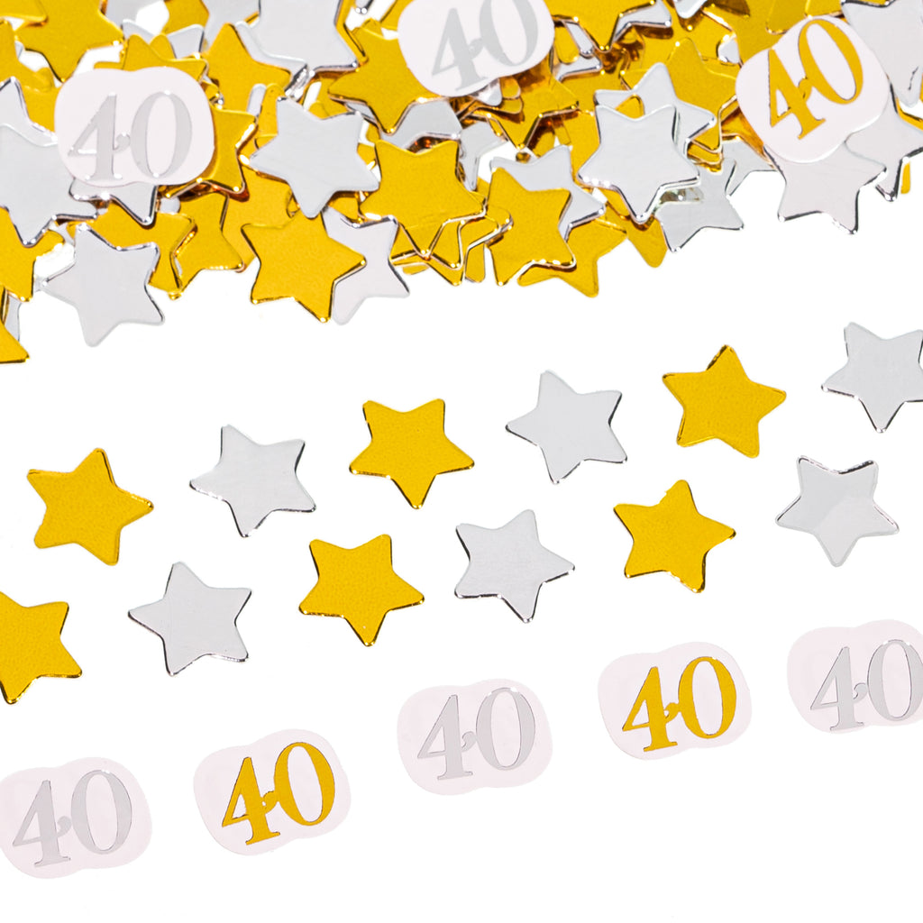 Golden Age Gold & Silver 40 Star Scatter