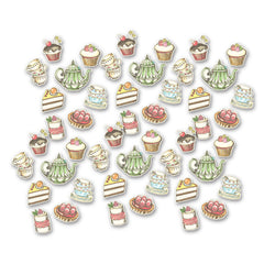 Tea Party Table Scatter 48cnt