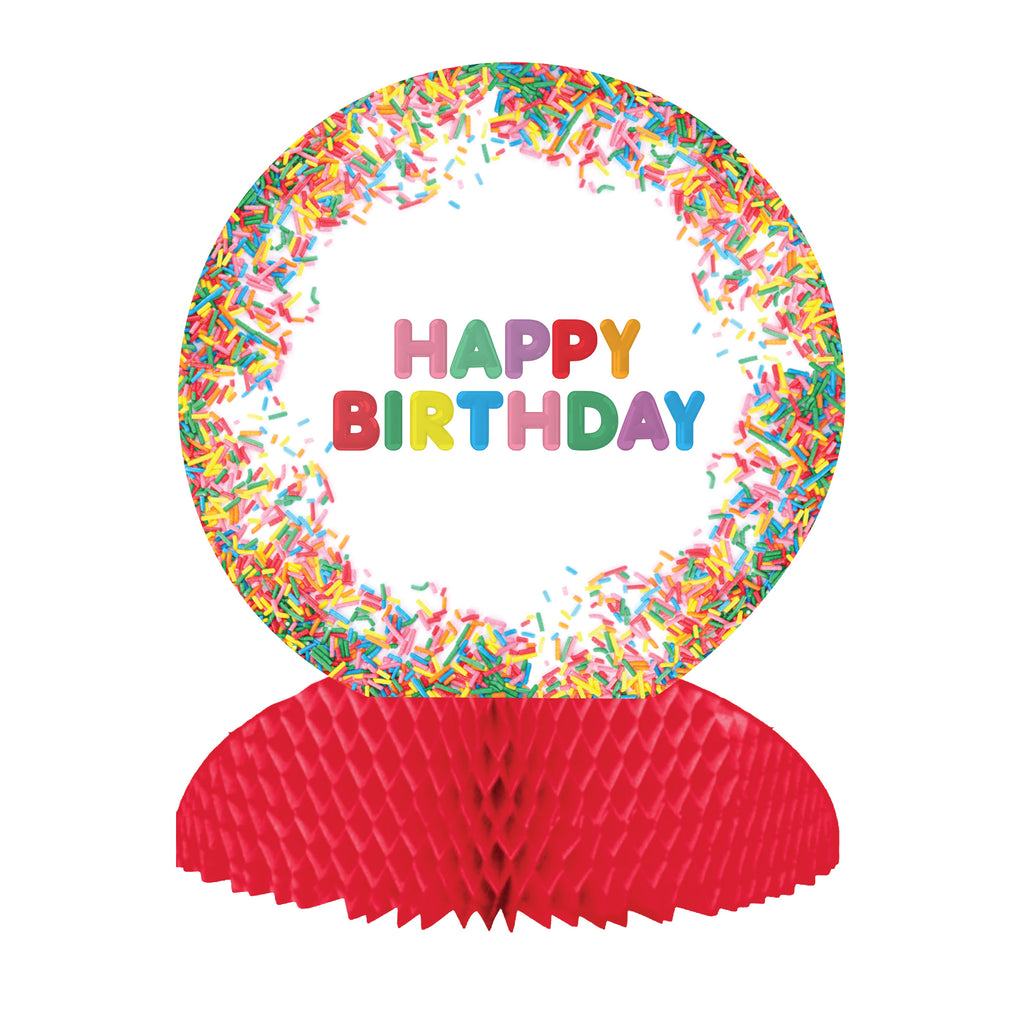 Confetti Sprinkles Honeycomb Centrepiece