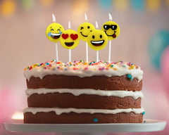 Emojis Paraffin Shape Candles