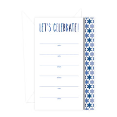Mazel Tov Invitations 8-pk