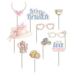 Tea Party Photo Prop Kit
