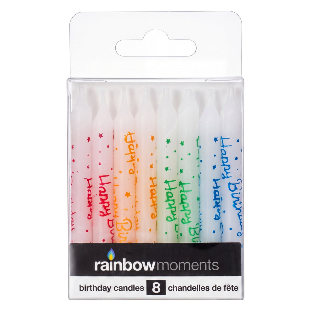 Happy Birthday Candles (8-pack)