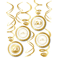Golden Age Add-An-Age Swirl Decorations