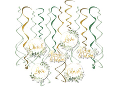Love Always Swirl Decorations, 12-pk