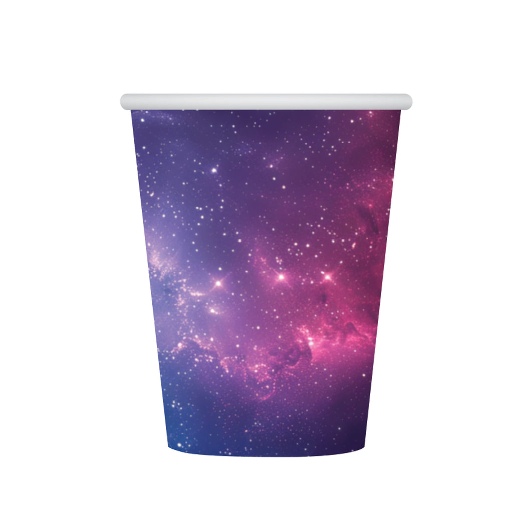 Disco Galaxy 9oz Paper Cups 8-pk
