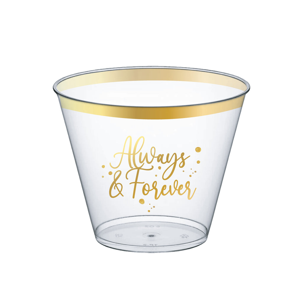Love Always Plastic Cup, 20cnt
