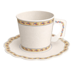 Tea Party Tea Cup & Saucer 4-sets
