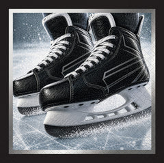 Hockey Beverage Napkin, 16 ct
