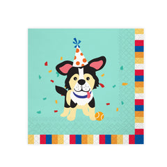 Dog Party Lunch Napkin, 16 ct