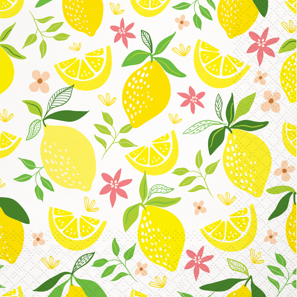 Summer Fresh Squeezed Lunch Napkin, 16 ct