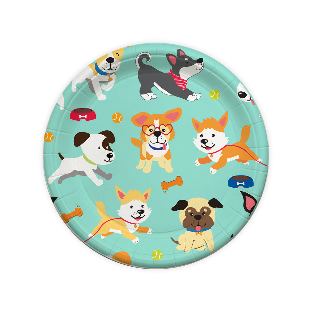 Dog Party Lunch Plate 7