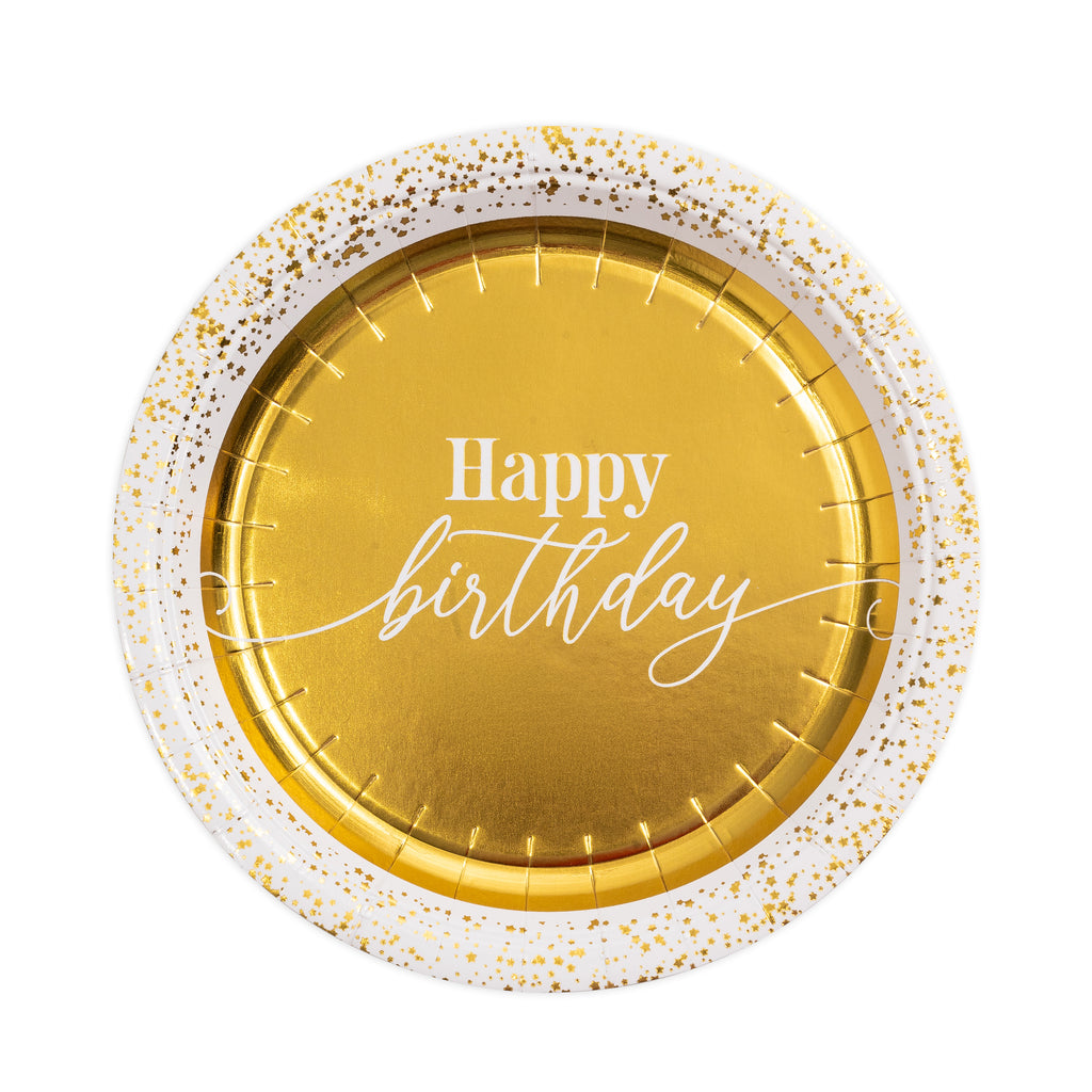 Golden Age Happy Birthday Lunch Plate 7