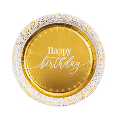Golden Age Happy Birthday Lunch Plate 7