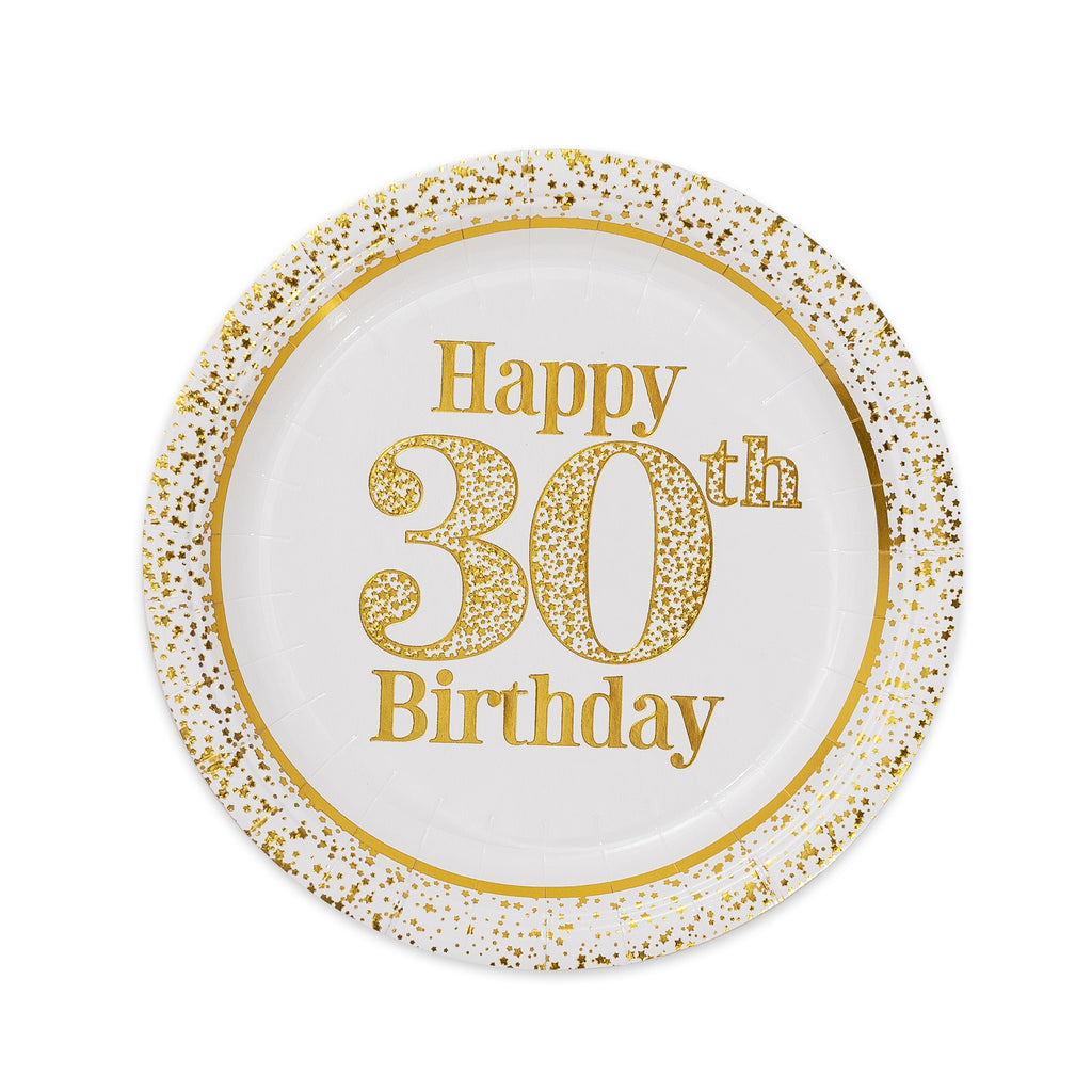 Golden Age 30th Birthday Lunch Plate 7