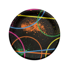 Glow Party Lunch Plate 7