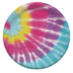 Tie Dye Party Lunch Plate 7
