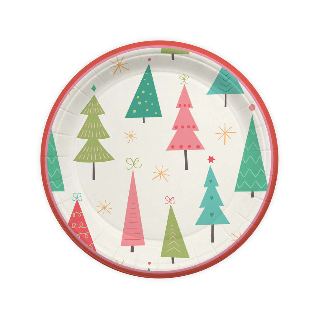 Modern Christmas Lunch Plate 7