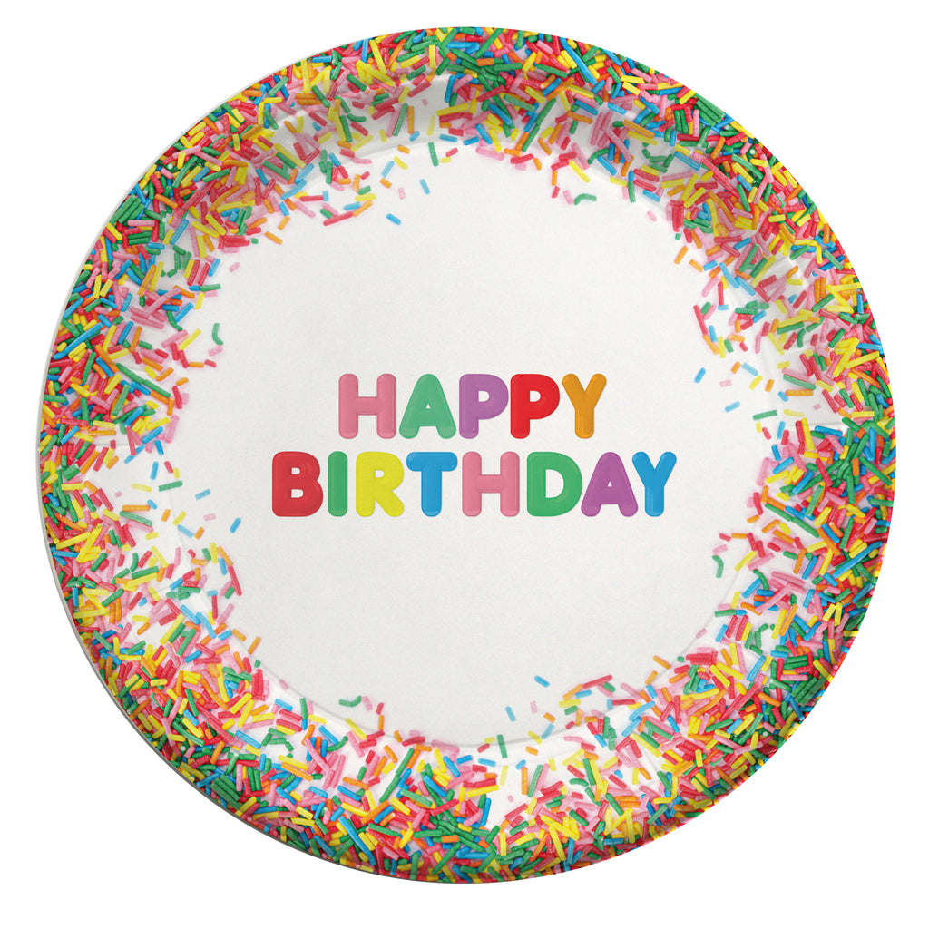 Confetti Sprinkles Dinner Plate 9