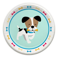 Dog Party Dinner Plate 9