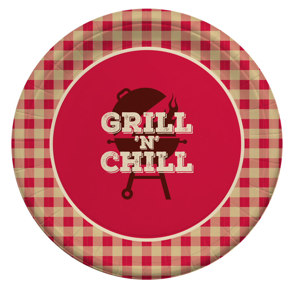 Summer Grill N Chill Dinner Plate 9