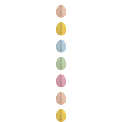 Floral Easter Bunny Honeycomb Decoration