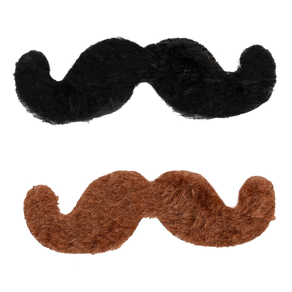 Adhesive Moustaches 10-pk