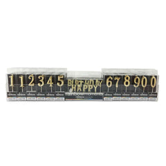 Hanging Acrylic Display, Gold Candles (264 units)