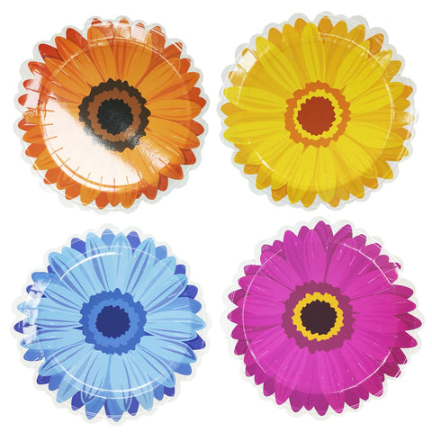 *Flash Sale* - Flower Shaped Paper Plates (8-pack)