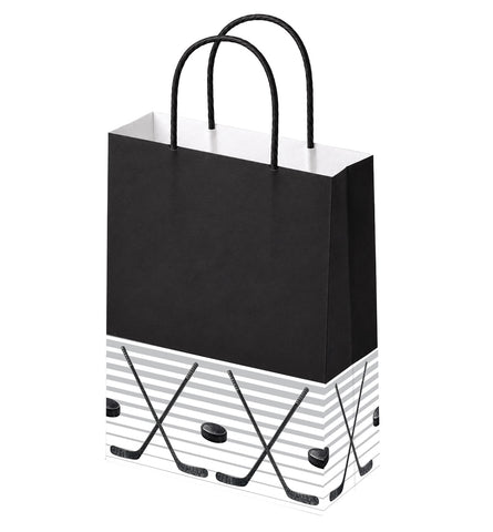 Hockey Favor Bags, 8 ct
