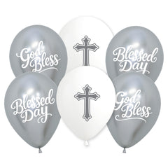 Blessed Day Balloons 6ct