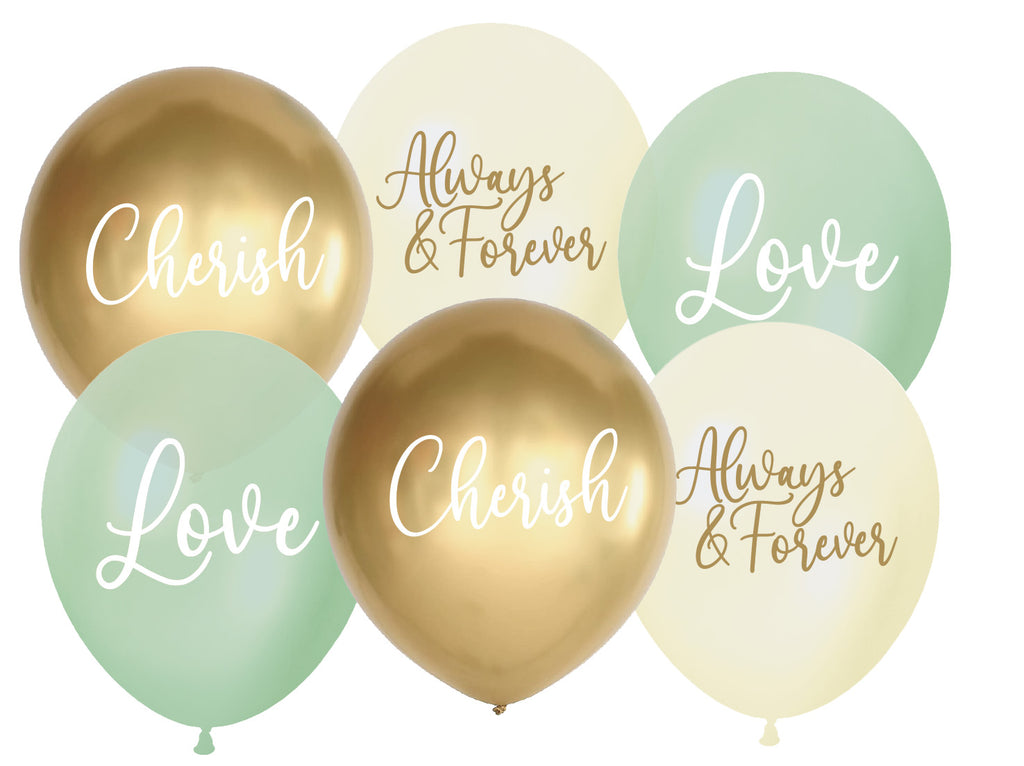 Love Always Balloons 6ct