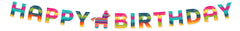 Fiesta Party Happy Birthday Banner, 8 FT