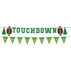 Football 2-Piece Banner, 8.2 FT