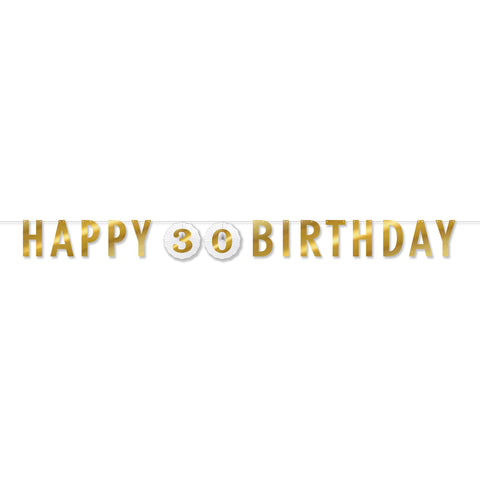 Golden Age Add-An-Age Banner, 6.5 ft