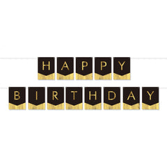 Happy Birthday Flag Fringe Banner, 11.7 ft