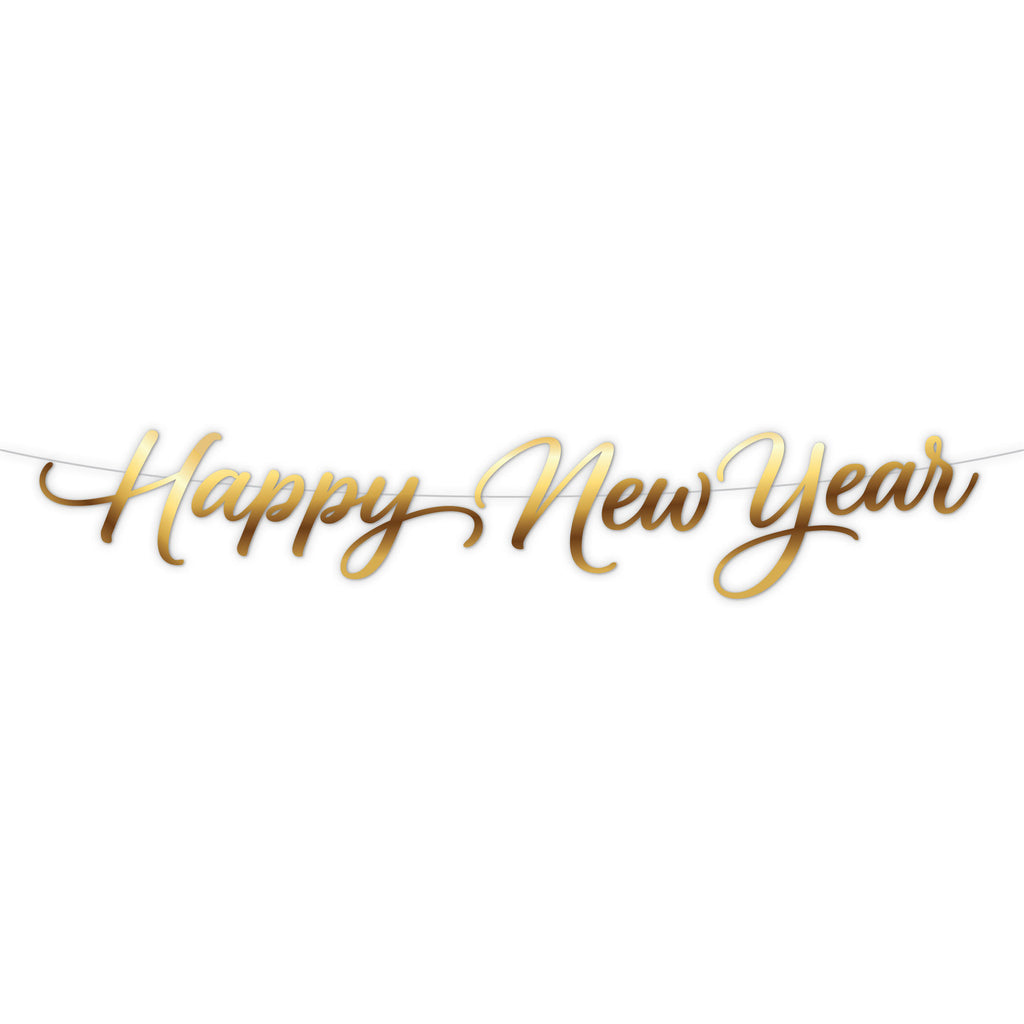 NYE Script Banner, 6.5 FT