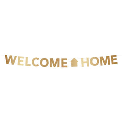 Banner – Welcome Home (Gold)