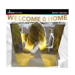 Banner – Welcome Home (Gold)