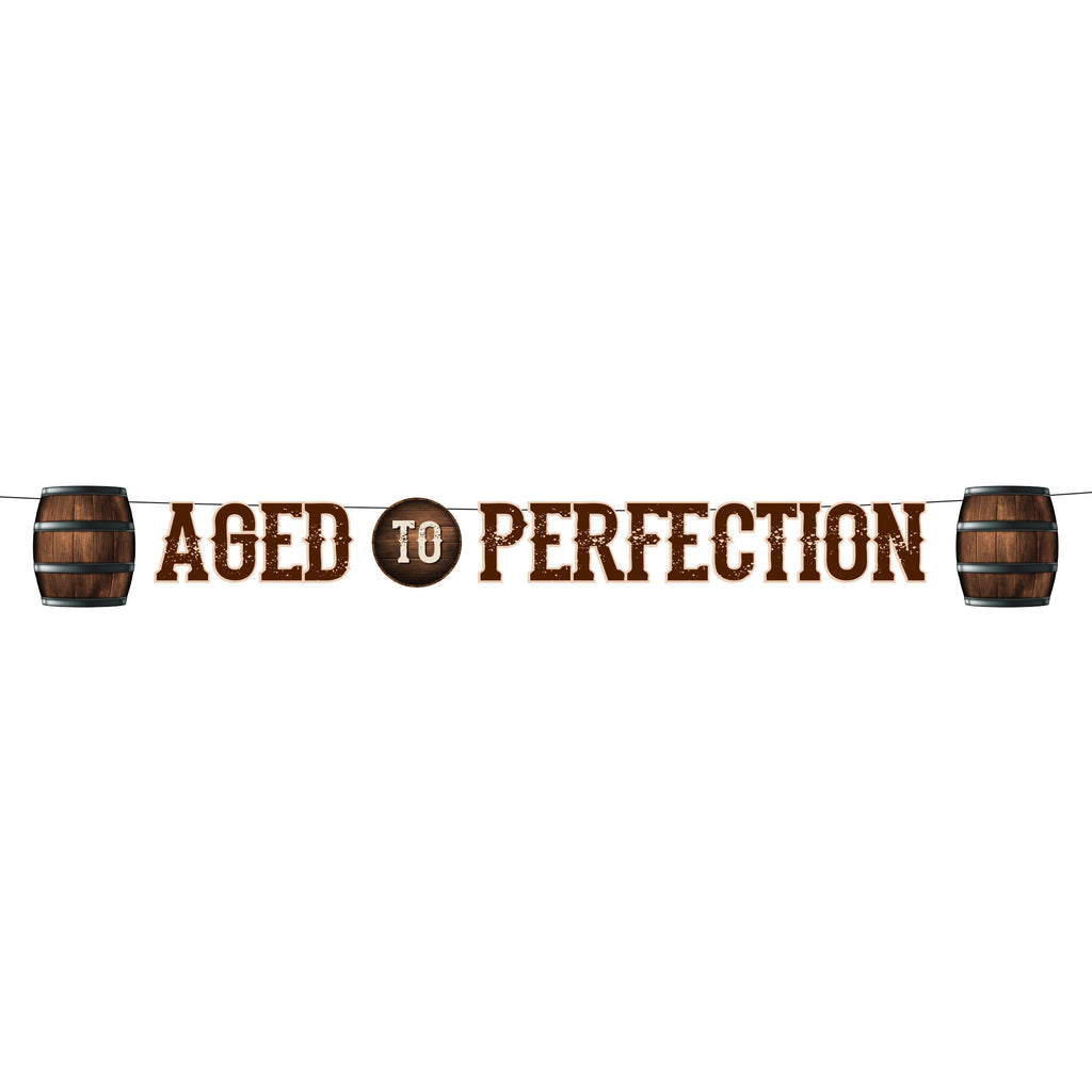 Aged To Perfection Banner, 7.3 ft