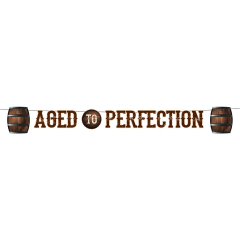 Aged To Perfection Banner, 7.3 ft