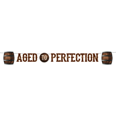 Aged To Perfection Banner, 7.3 ft