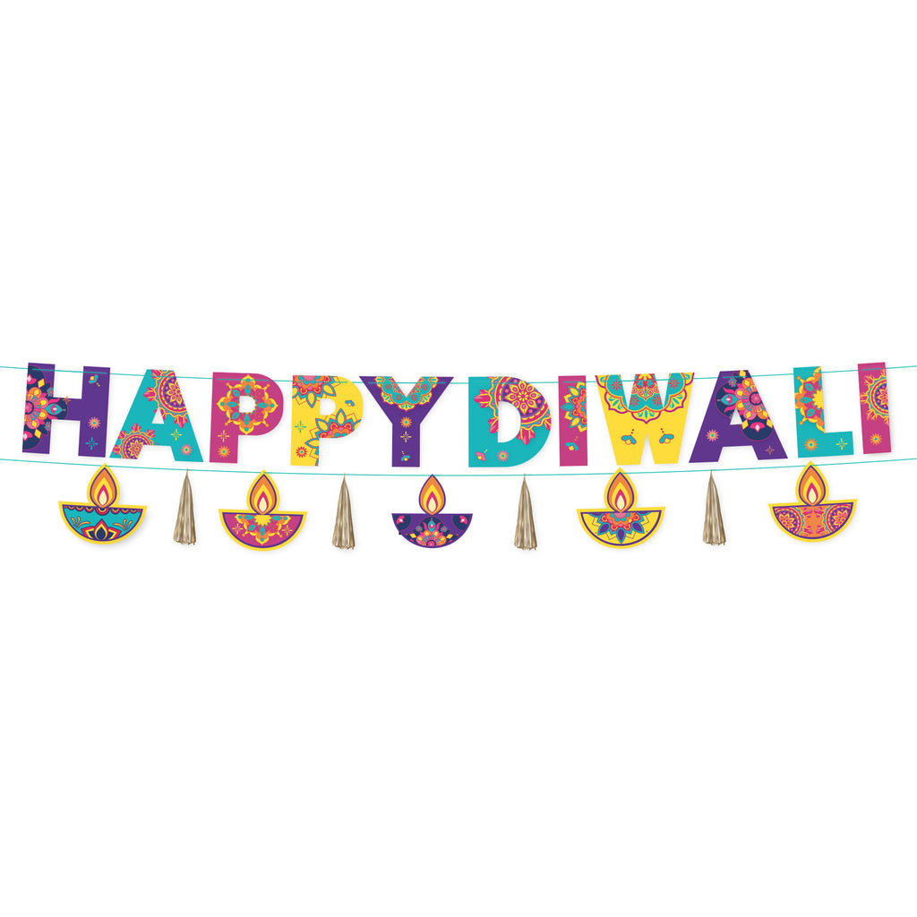 Diwali Banner 8.2 ft, 2-pk