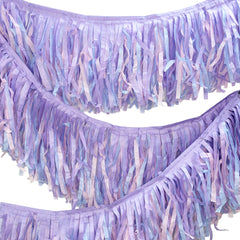 Pastel Fringe Garland, 8.2 FT