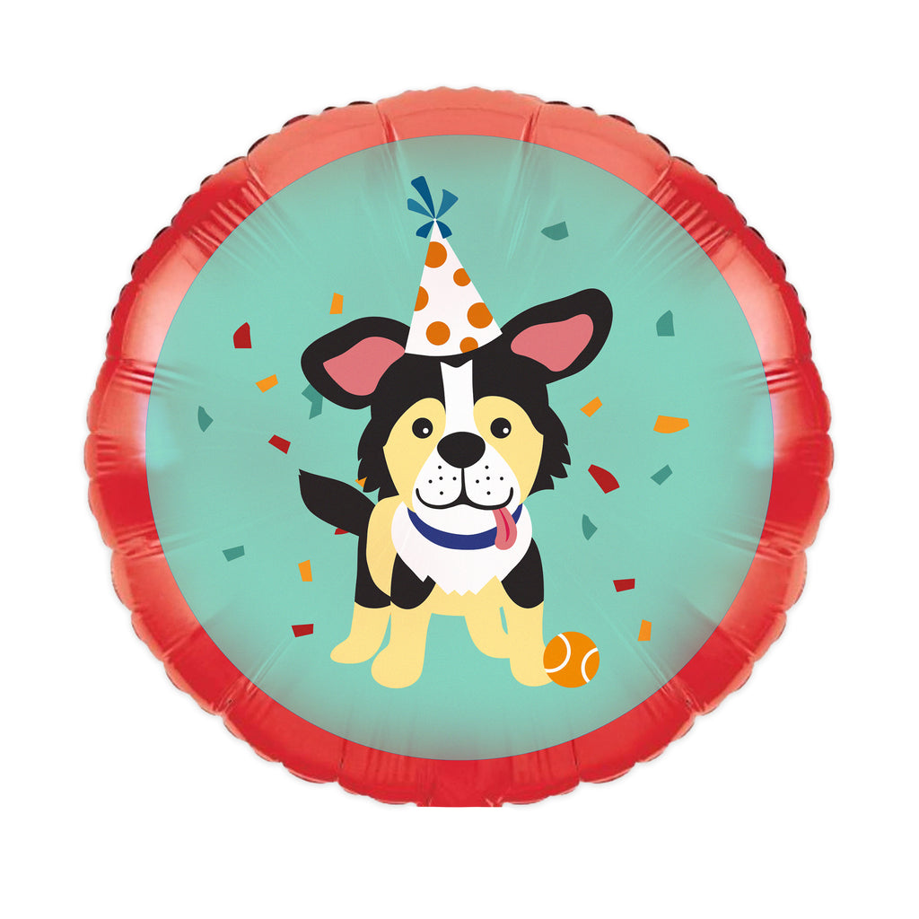 Dog Party Foil Balloon